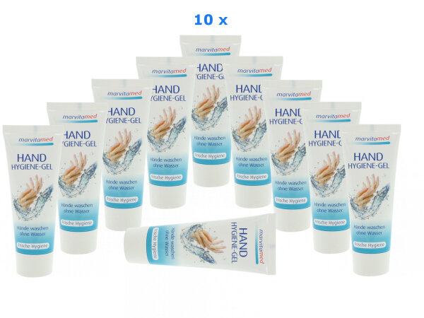 Marvita med Hygiene Gel Händedesinfektion Desinfektionsmittel Aloe Vera 0,75L