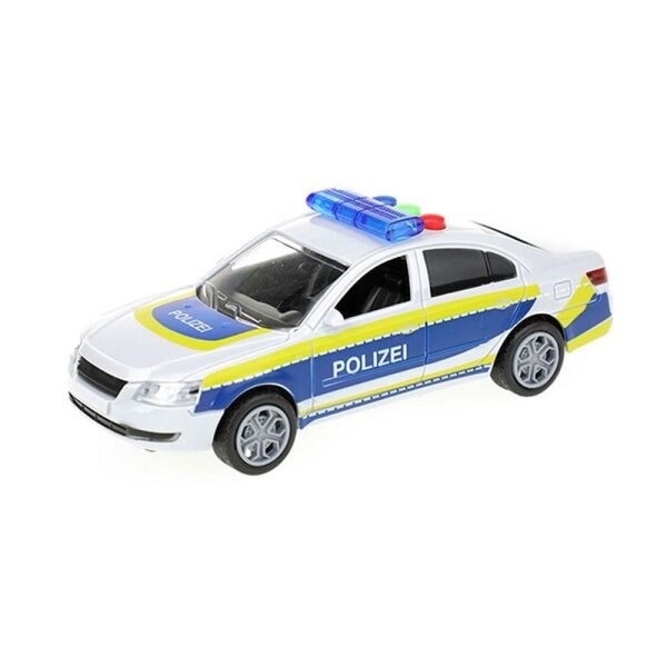 Spielzeug Polizeiauto Licht Sound Friktion Modellauto ink. Batterien