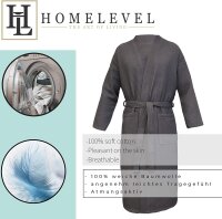 Sauna/Bademantel Reisebademantel 100% Baumwolle Kimono Morgenrock Größe S