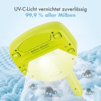 MAXXMEE Milben-Handstaubsauger Kompakt mit UV-C Licht -...
