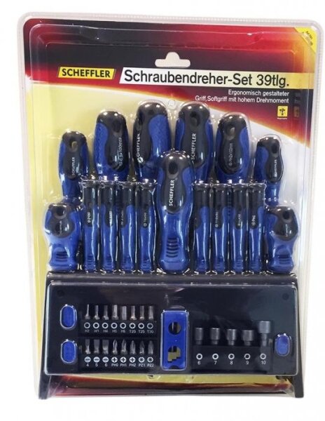 Scheffler Schraubendreh Set 39 tlg.